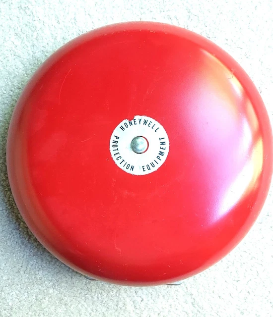 VINTAGE HONEYWELL 10 inch Vibrating Fire Alarm Bell / Gong 40.00
