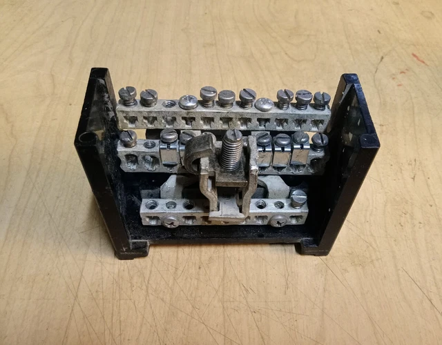 Square D LOAD Center Replacement Neutal Gound Termial Buss Bar 4" 24 Slot 100A