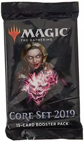Magic The Gathering Basic Set 2019 -One Pack 15 Cards (EN)(MTG-M19BP)
