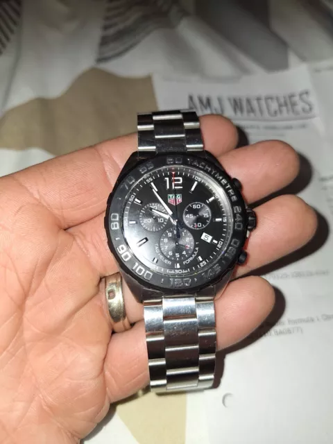 tag heuer formula 1 chronograph men's watch