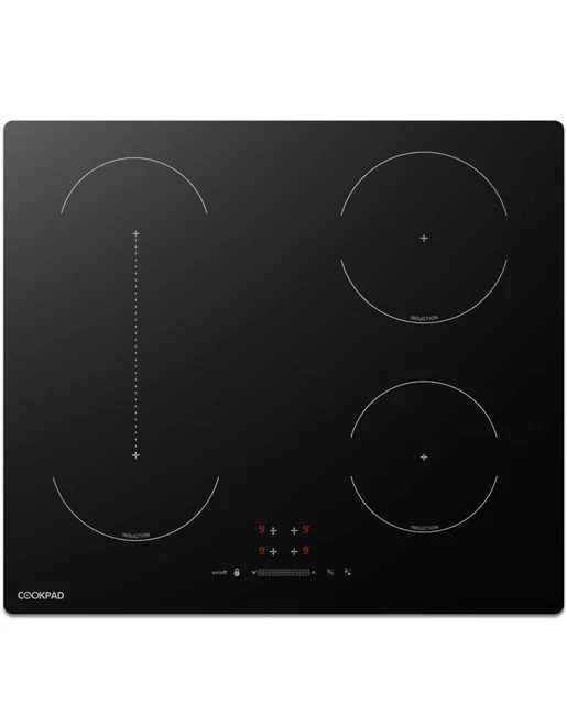 Ceramic Hob 60cm, Built-in Electric Hobs, 4 Zones