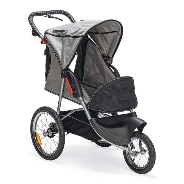 Karlie Cochecito para mascotas negro y gris 123x57x105 cm Karlie
