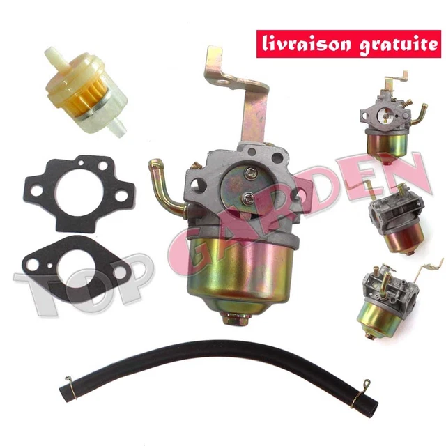 Kit Carburateur De Remplacement Pour Moteur Robin EY20, EY15 - Référence 227-62450-10 - Inclut Joints Et Tuyau
