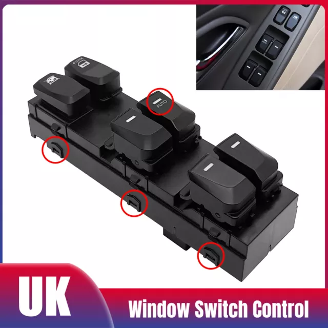 Right Hand Driver Side Window Switch 93570-2Z000 For Hyundai IX35 2010-2017