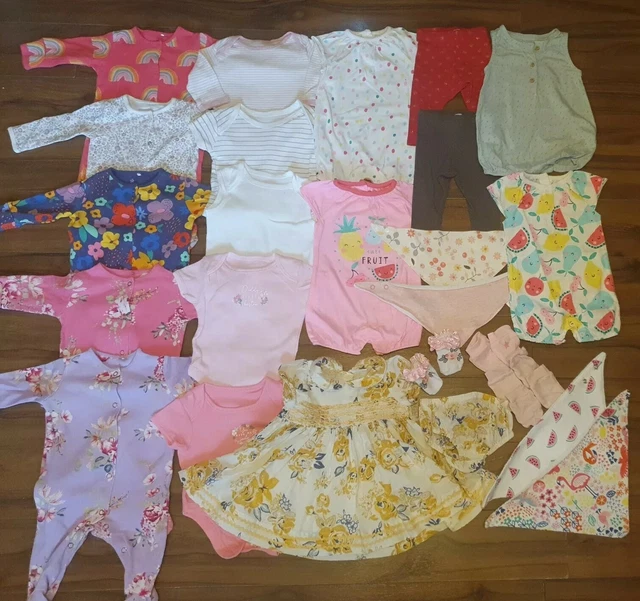 *F*A*B*Beautiful baby girl clothes 0-3 months bundle*Next *Tu*Mamas&Papas