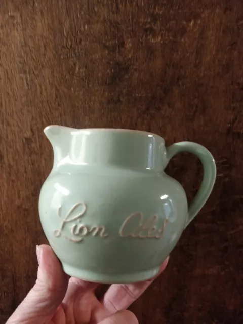 C1930 Vintage Lion Brewery Blackburn Lion Ales Advertising Water Jug.