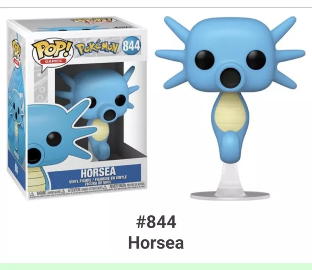 POKEMON HORSEA 884 POP SPIELE Pop FUNKO FIGUR NEU