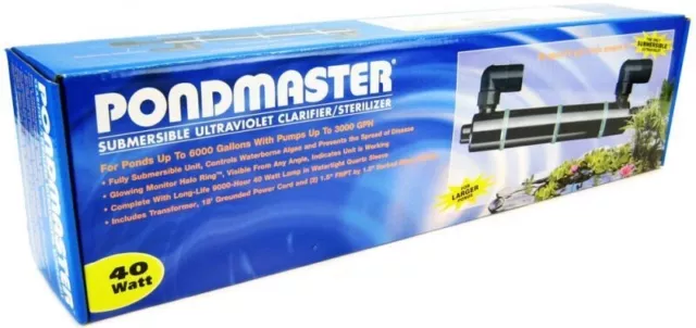 Supreme Pondmaster Submersible UV Clarifier 40 Watt Pondmaster 02940