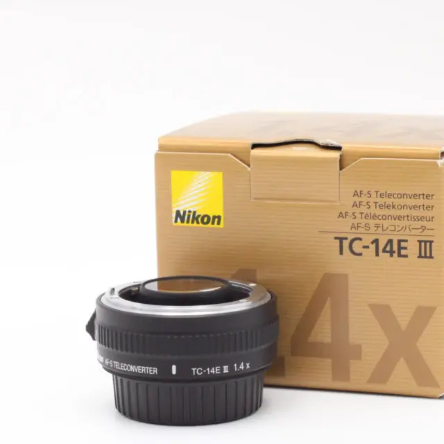 NIKON for F mount AF-S Teleconverter TC-14E III from JAPAN [Top Mint]