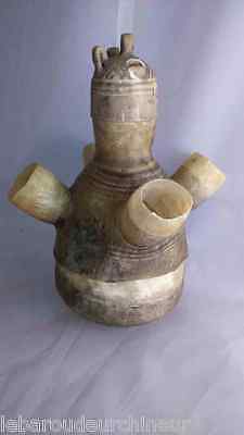 Antique Breast Skin Camel Bottle Orientalist