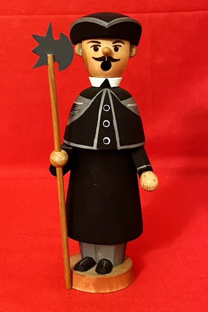 Erezgebirge,Seltener Räuchermann, Nachtwächter M Barde, Karl Max Dittmann, Top