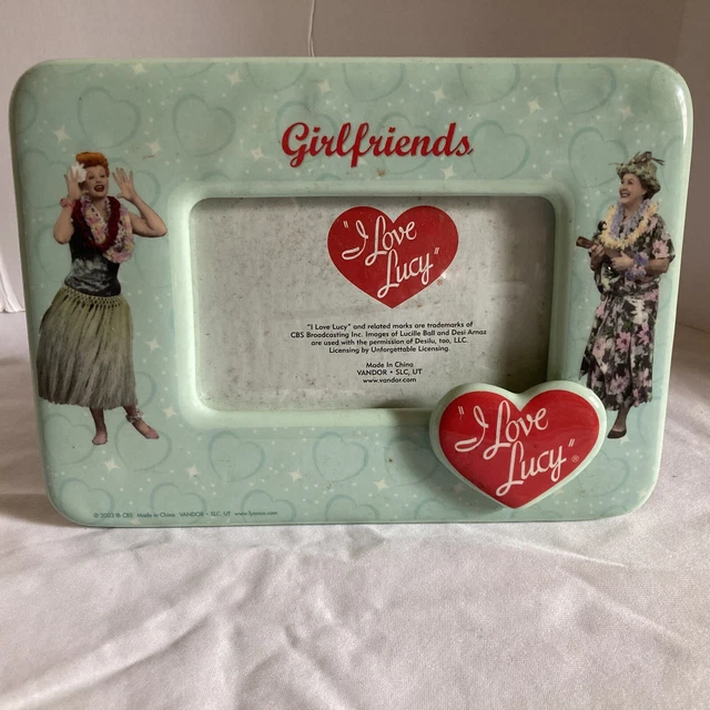 I LOVE LUCY Girlfriends Ethel Lucy Photo Picture FRAME Tabletop Green Red