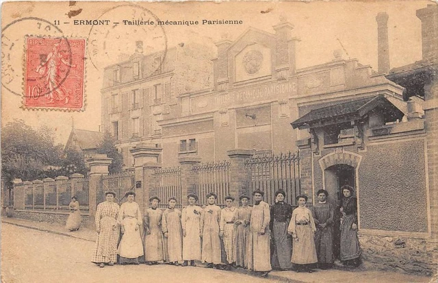 Cpa 95 Ermont Taillerie Mecanique Parisienne (Beau Plan
