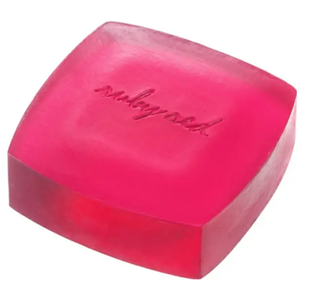 Shiseido Honey Cake Translucent Fragrance Soap 100g - Rubby Red Made in JAPAN