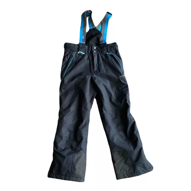 Crane Ski/Snow Pants Kids Unisex Size 8 Blue Black