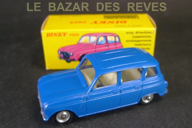 DINKY TOYS FRANCE. RENAULT 4. Ref: 518. + Boite