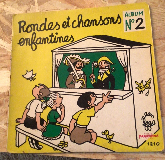DISQUE VINYLE RONDES Et Chansons Enfantines N°2 EUR 9,00 - PicClick FR
