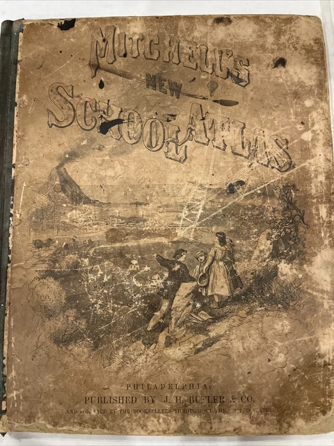 mitchell’s new school atlas 1878