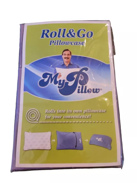 MyPillow PillowCase for Go Anywhere Roll & Go Pillow Wisteria Lavender New