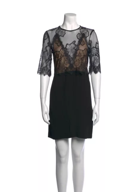 Sandro Women’s Lace Black Mini Dress Size Small New without tag