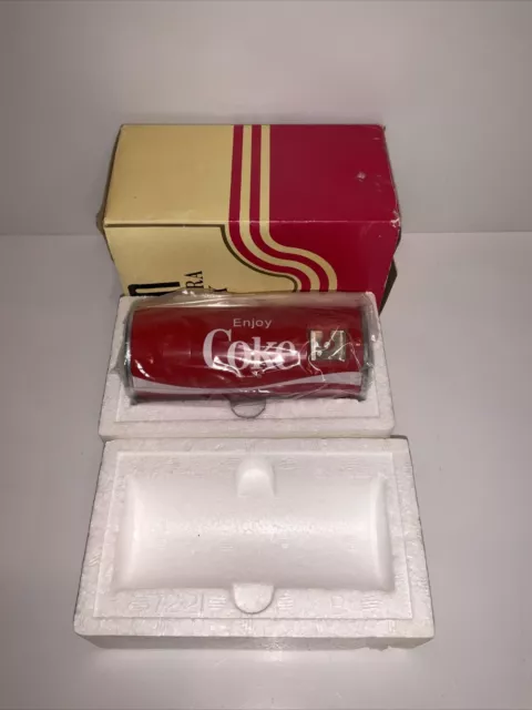 NOS Vintage Coca Cola Rare 1998 Promotional 110 Film Can Camera Point & Shoot