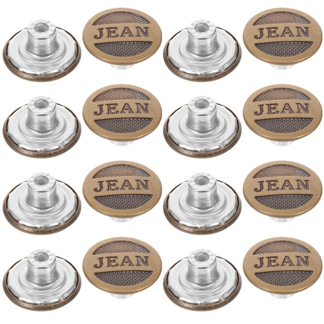 30 Pcs Boutons De Jean Pour Jeans Boucle De Taille Réglable Jeans Remplacer