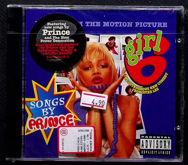 Music From The Motion Picture Girl 6 Cd Sealed Prince