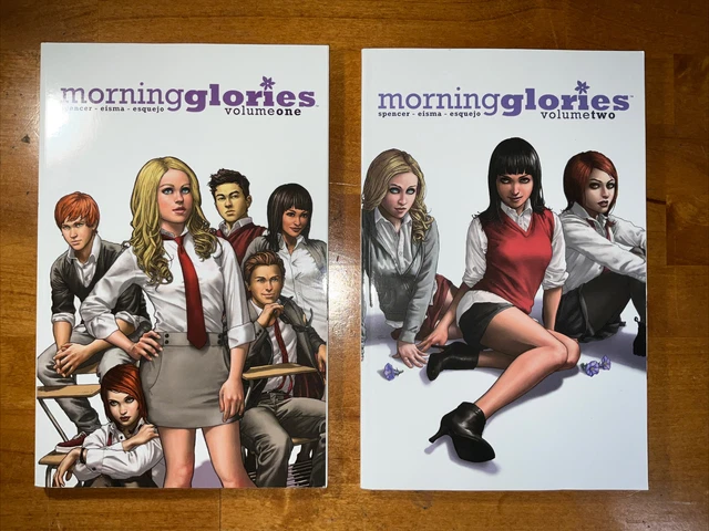 Image Comics Morning Glories Volume 1 & 2 Trade Paperback NM +