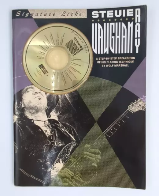 Stevie Ray Vaughan A Step-by-Step Breakdown of his Playing Technique with CD