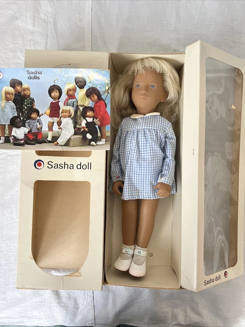 RARE POUPÉE BLONDE N°107 Sasha Morgenthaler + Boîte D’origine Jouet