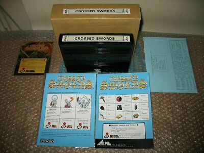 Boîte Vide Originale Crossed Swords Pour Neo Geo MVS - Bon état - Collector Rétro Gaming