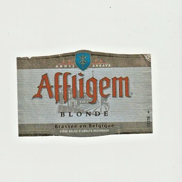Q1 - Etichetta Birra AFFLIGEM Blonde