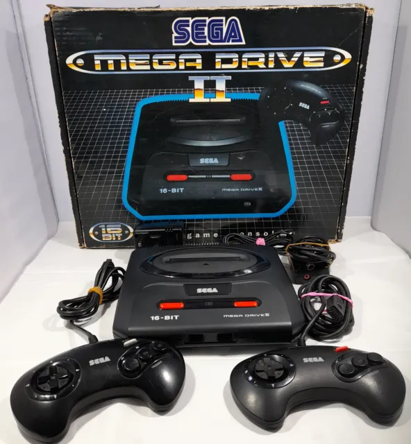 Sega Mega Drive 2 II Console With 2 Controllers