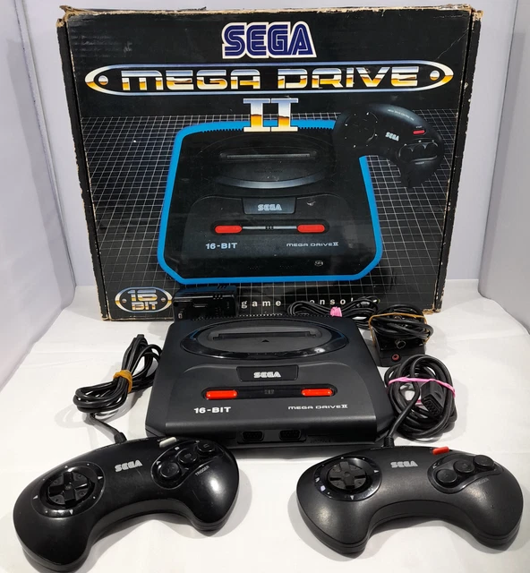 Sega Mega Drive 2 II Console With 2 Controllers