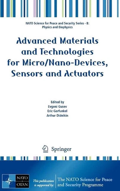 ADVANCED MATERIALS AND Technologies for Micro/Nano-Devices, Sensors and ...