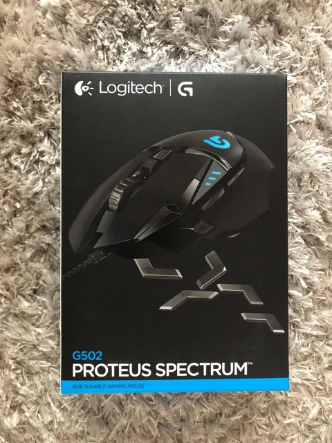 Logitech G502 Proteus Spectrum - RGB Gaming Maus - Schwarz