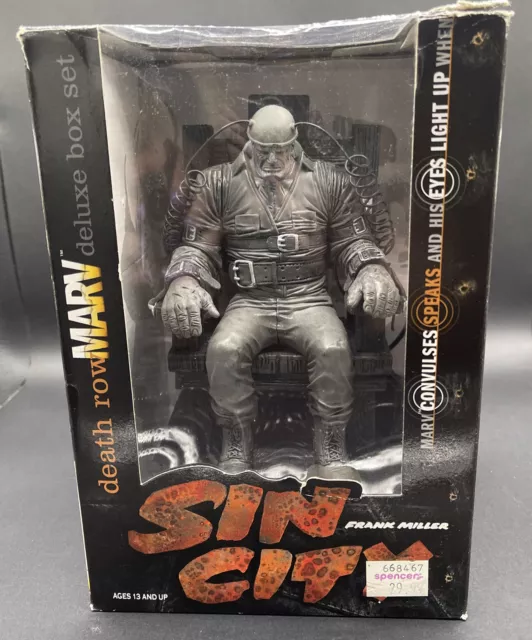 MCFARLANE TOYS ~ Sin City ~ Frank Miller - DEATH ROW MARV Deluxe Box Set - Mint