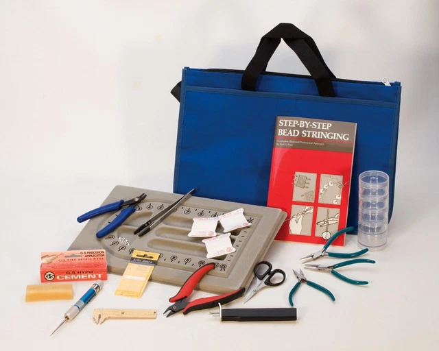 Professional Pearl and Bead Stringing Kit W/Dvd Beading Jewelry Making Tools