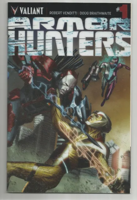 Armor Hunters # 1 * Chromium Cover * Near Mint * Valiant Comics