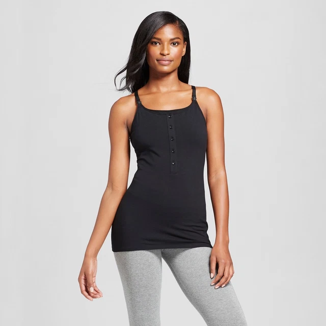 Women's Nursing Henley Cami - Gilligan & O'Malley Tank