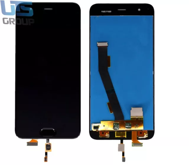 Für Xiaomi Mi6 Mi 6+ Fingerabdruck LCD Bildschirm Display Touchscreen Schwarz