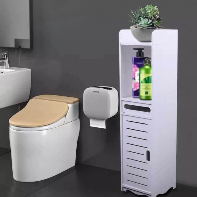 Gabinete de baño aparador gabinete de baño estante de baño 80X20X20 cm Reino Unido