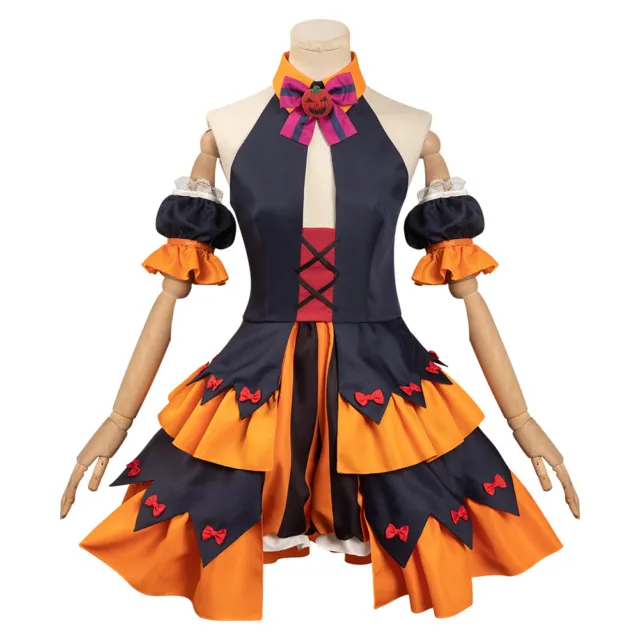 Demon Slayer - Kanroji Mitsuri Cosplay Costume Outfits Halloween Party Suit