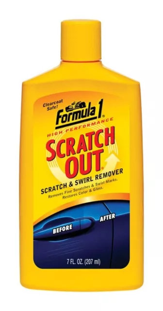 Formula 1 614955 Scratch and Swirl Remover Liquid Bottle 7 oz.