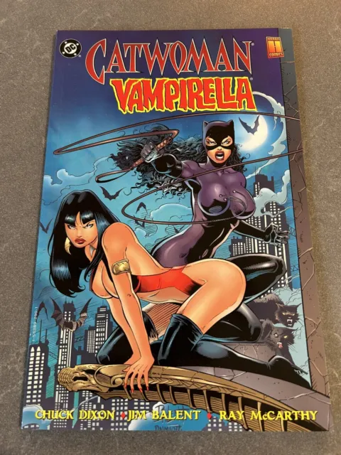 Catwoman Vampirella 1 1997 Harris DC Comics