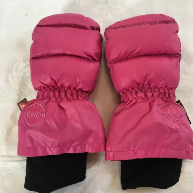 Kombi The Craved Mitt Waterguard MittensPink Child Girls 26796 Size S Primaloft