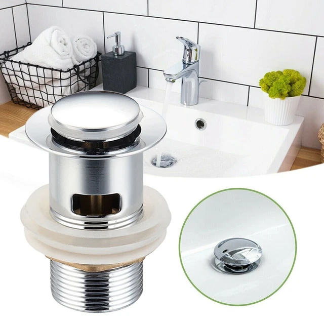 Válvula de drenaje moderno lavabo a prueba de fugas lavabo aleación de zinc plástico
