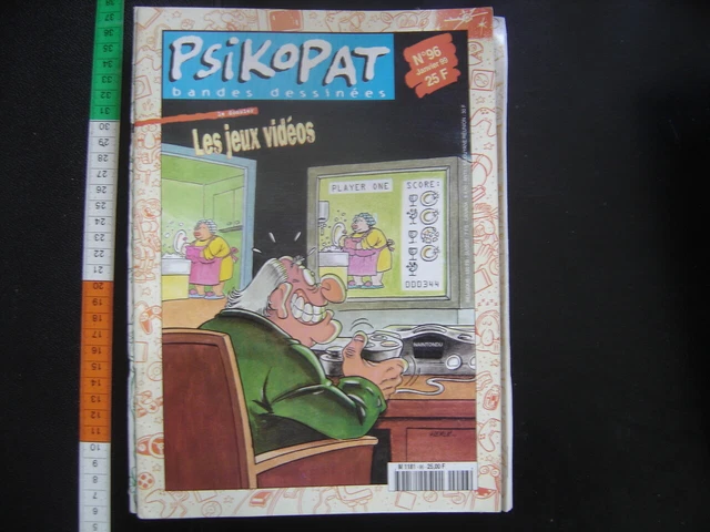 BD Bande dessinee PSIKOPAT style Fluide Glacial periode de 1999 a 2001 HUMOUR