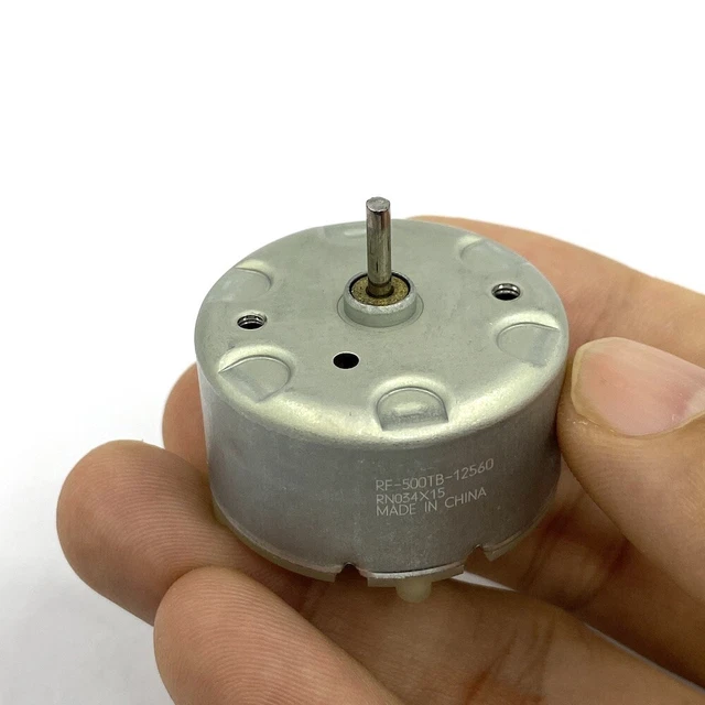DC Motor RF500TB12560, 3V 12V voor Vlotte Verrichting in