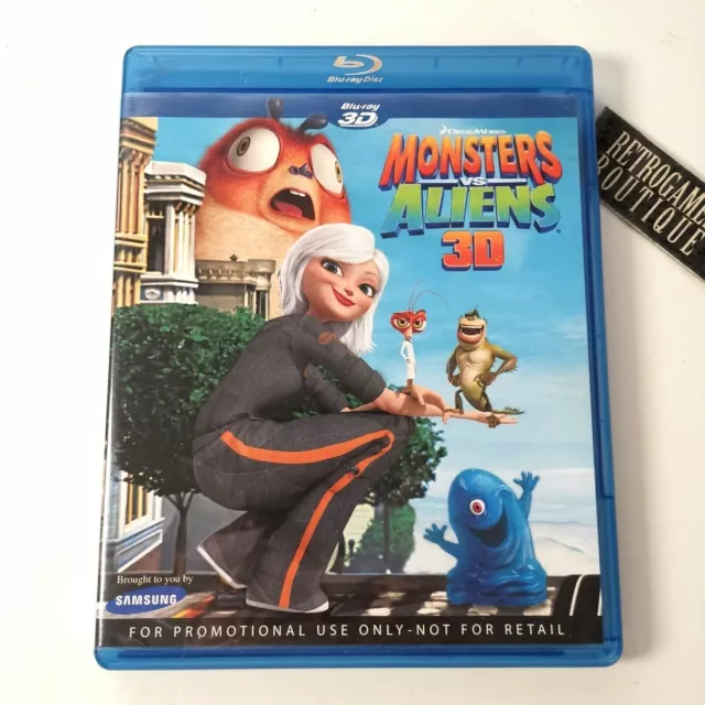 MONSTERS VS ALIENS 3D - Blu-Ray 3D PROMO